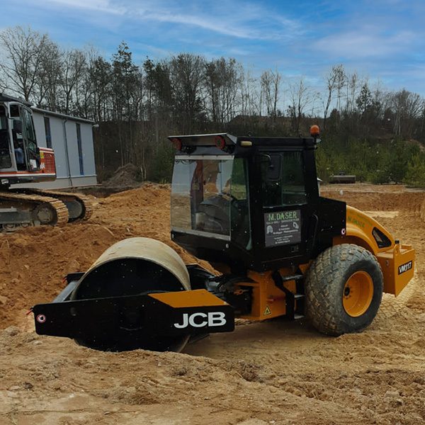 Bild 4 - Erdarbeiten Baggerbetrieb Daser