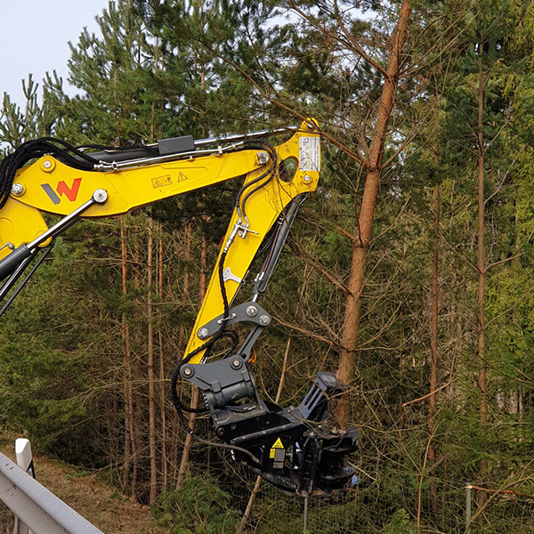 Bild 2 - Gehölzpflege Baggerbetrieb Daser