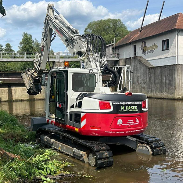 Bild 7 - Gehölzpflege Baggerbetrieb Daser