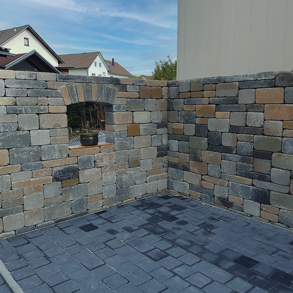 Bild 2 - Mauersysteme Baggerbetrieb Daser