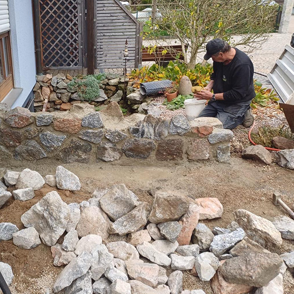 Bild 9 - Mauersysteme Baggerbetrieb Daser